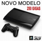 CONSOLE / APARELHO PS3. SUPER SLIM. 250 GIGA. ORIGINAL SONY.